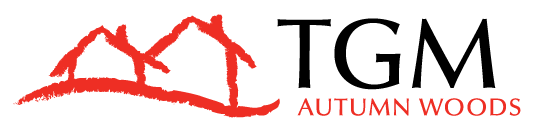 This image shows the official TGM Autumn Woods Logo