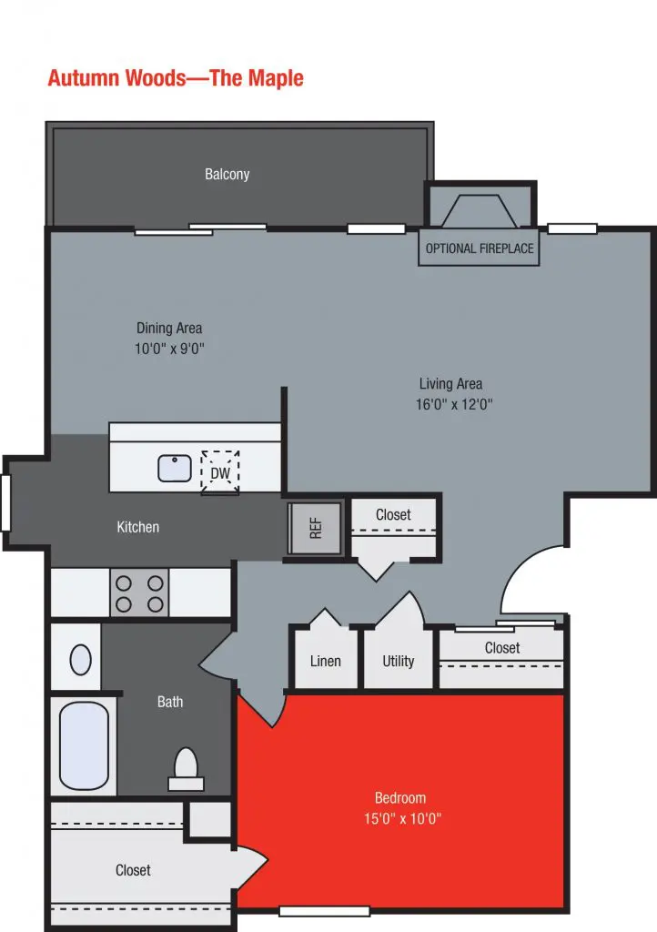 Apartments For Rent TGM Autumn Woods - Maple