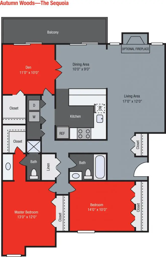 Apartments For Rent TGM Autumn Woods - Sequoia
